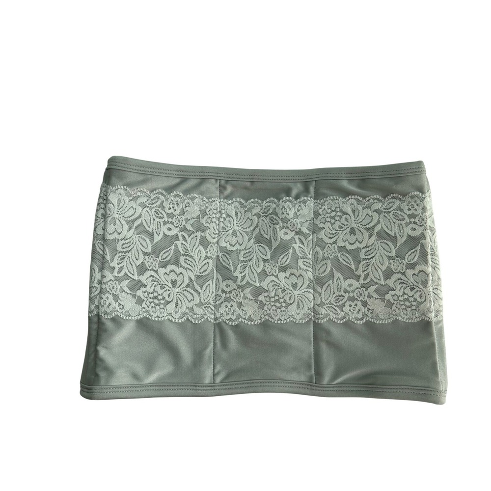 Dene Adams Corset Holster L Gray Lace Womens Concealed Carry Shapewear